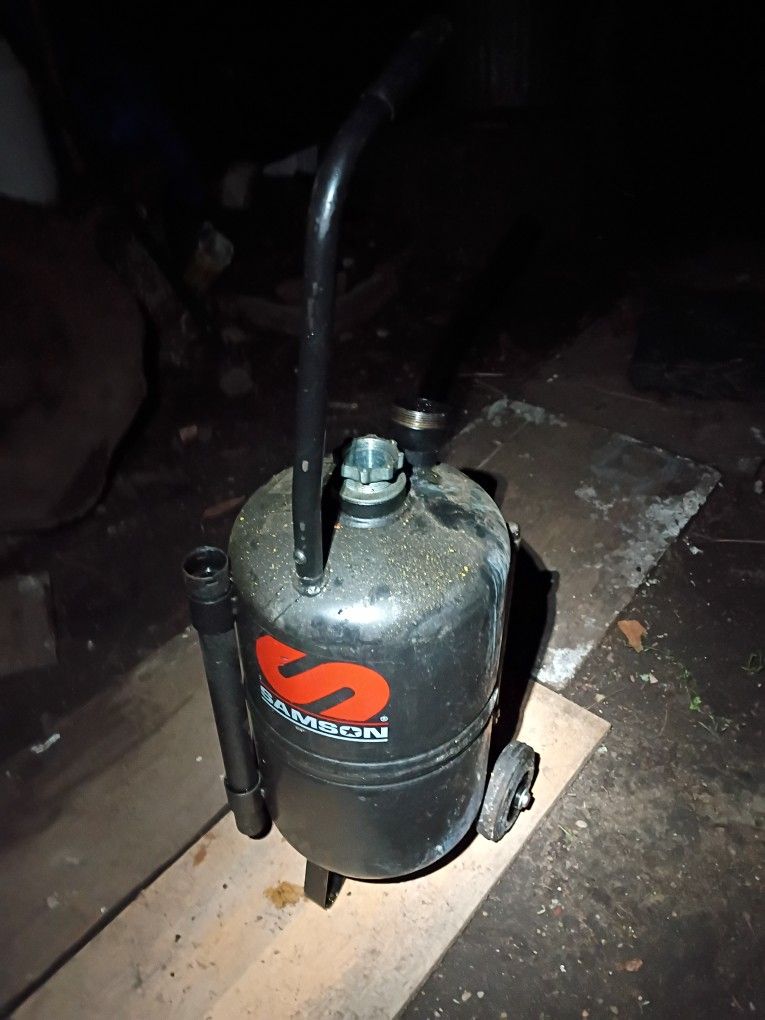 Oil Suction Cart Drain Portable 6.6 Gallon