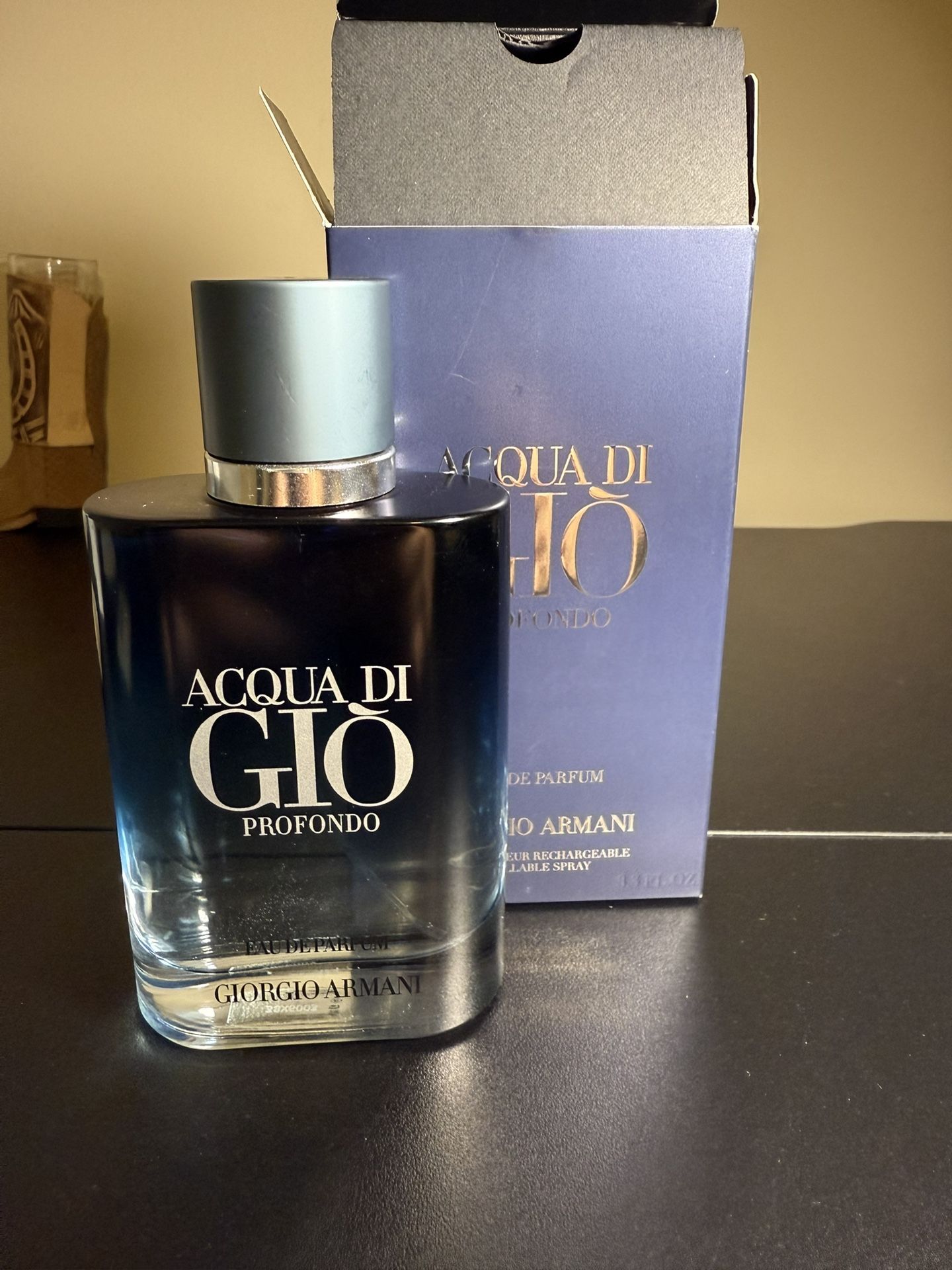 Acqua Di Giò Profondo by Giorgio Armani Eau de Parfum – 3.4 oz / 100ml (Sealed Box)