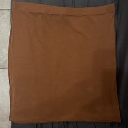 Light brown skirt size 3xl