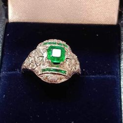 Womens Platinum Ring