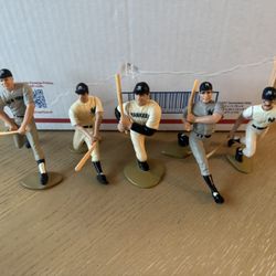 1989 Starting Lineup New York Yankees Mantle DiMaggio Babe Ruth Gehrig Mattingly 