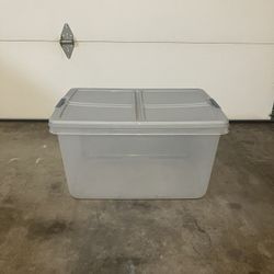 Plastic Hefty Storage Box Container