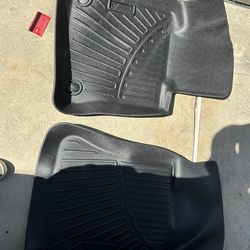 All weather rubber mats