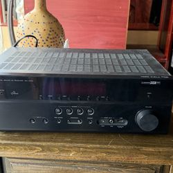 Yamaha RX-V473, a 5.1-Channel Network AV Receiver from Yamaha's Natural Sound Series.