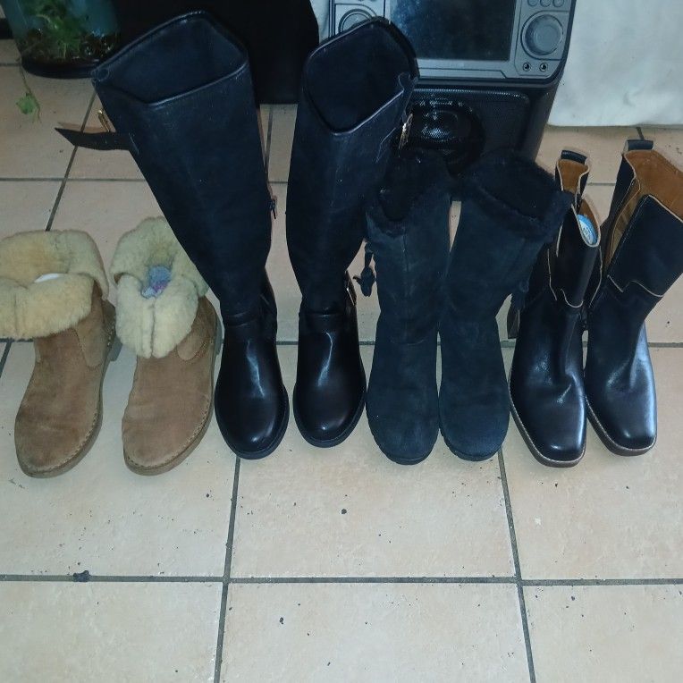 women boots bundle Ralph Lauren Franco Sarto UGG