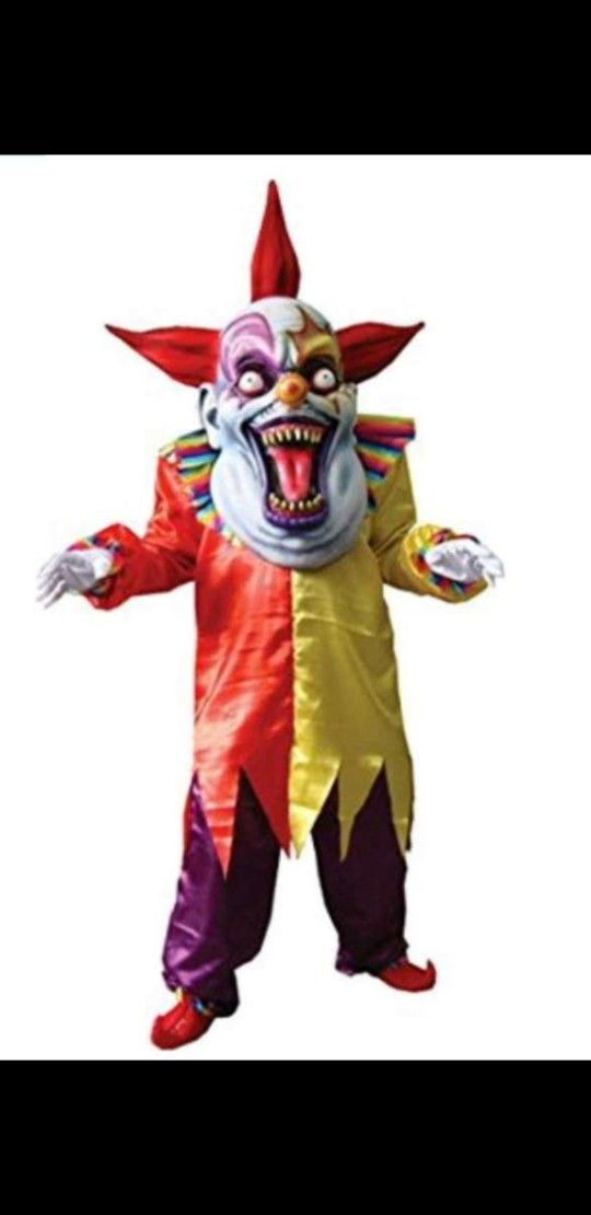 Evil Clown Costume Adult Size