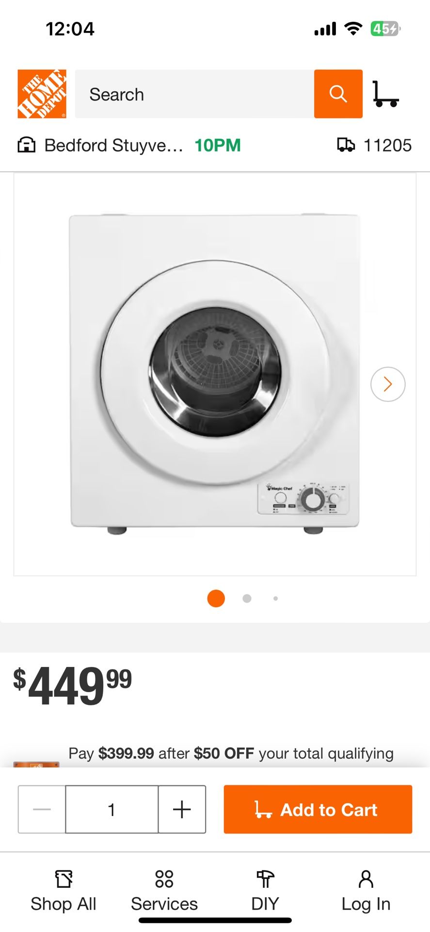 Magic Chef dryer