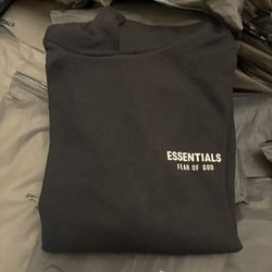 Ss24 Black And White Essentials Hoodies