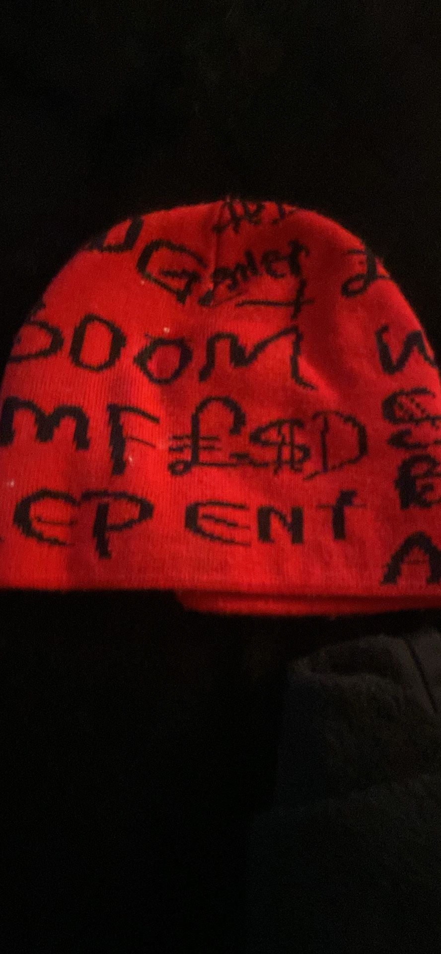 Supreme Black Ark Beanie 'Red