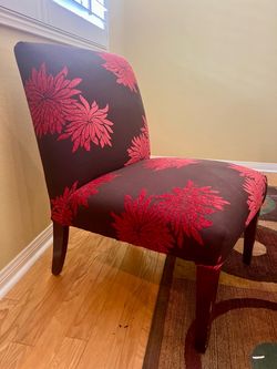 Floral chairs