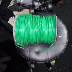 #10 Copper Wire... Solid Green 500