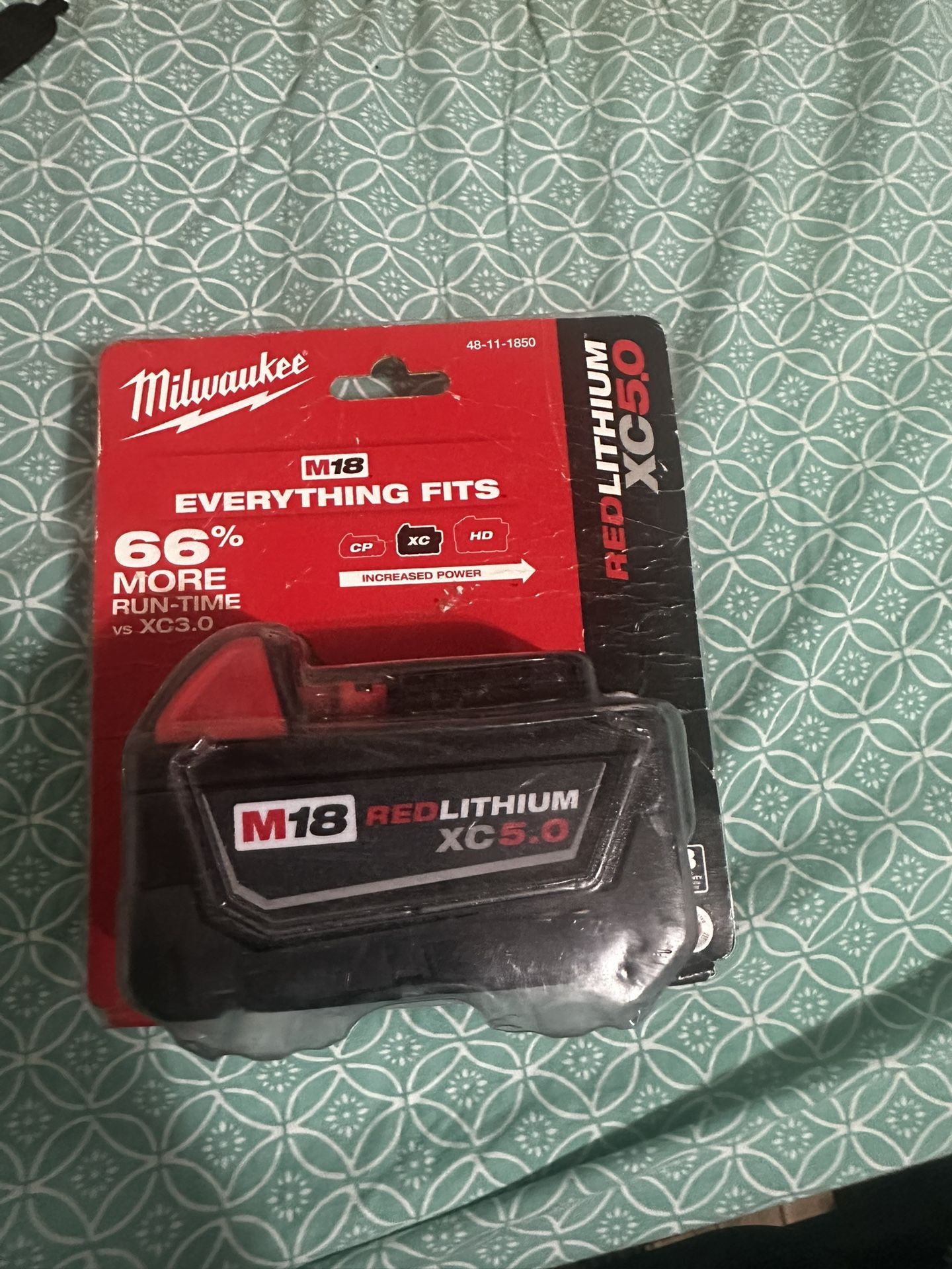 milwaukee 5.0 battery