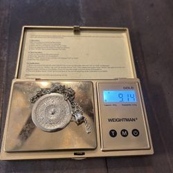 10k Gold Chain And 10k Gold Pendant 