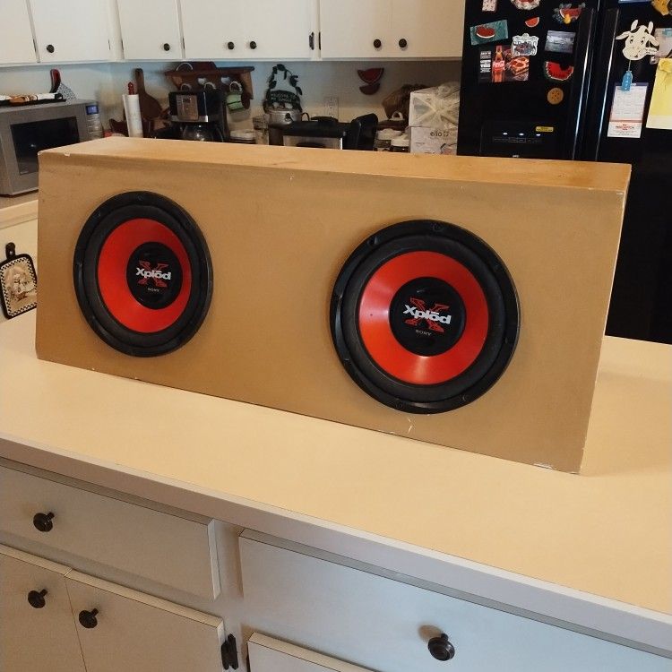 10 Inch Sony Xplode With Box