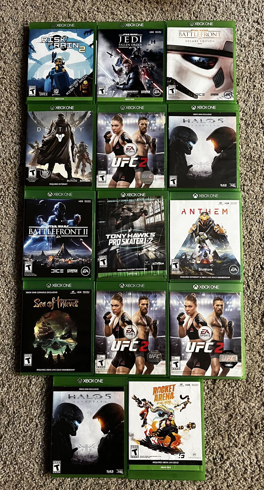 Xbox One Games Rated T