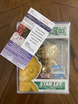 Stan Lee Gold Pop! #3 Signed ā JSA Certified ā Mint Condition