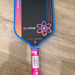Proton Flamingo Elongated 13mm Pickleball Paddle