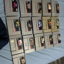 Games For Super Nintendo. Prices In The Description Prices Individually 