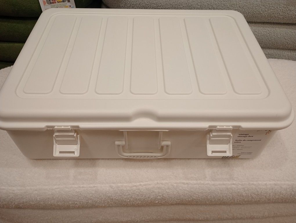 New Plastic Vintage Storage Box Made In Korea