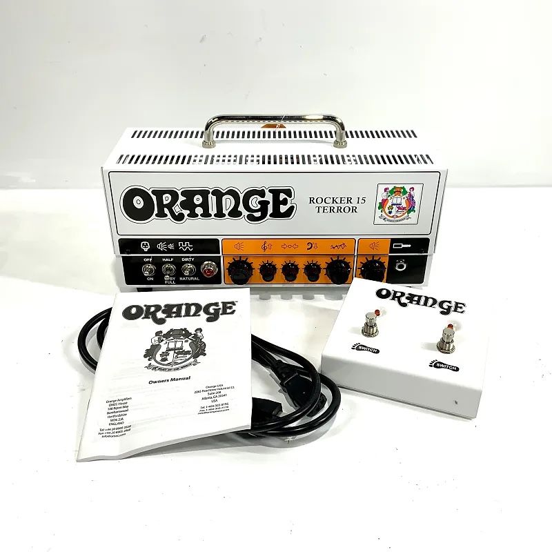 Orange Rocker Terror 15 Guitar Tube Amp Head MINT Carry Bag