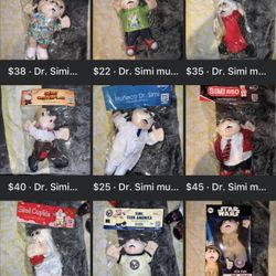 Dr Simi Muñeco Plush Keychain Llavero Pastillero