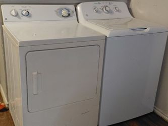 Ge washer and dryer set