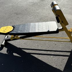 Soozier Adjustable Hyper Extension Dumbbell Weight Bench