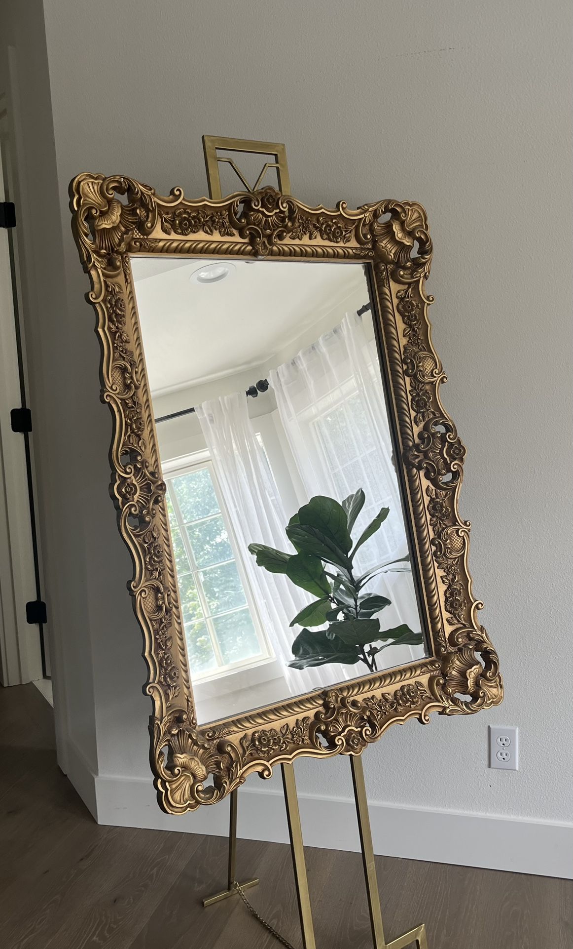 Vintage Gold Mirror