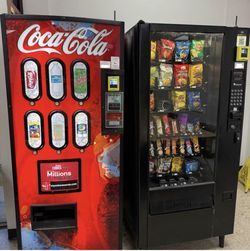 Royal Vendors RVCC 550-6 Coke Machine and Automatic Products Snack Shop Snack Machine