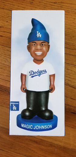 Dodgers magic Johnson gnome