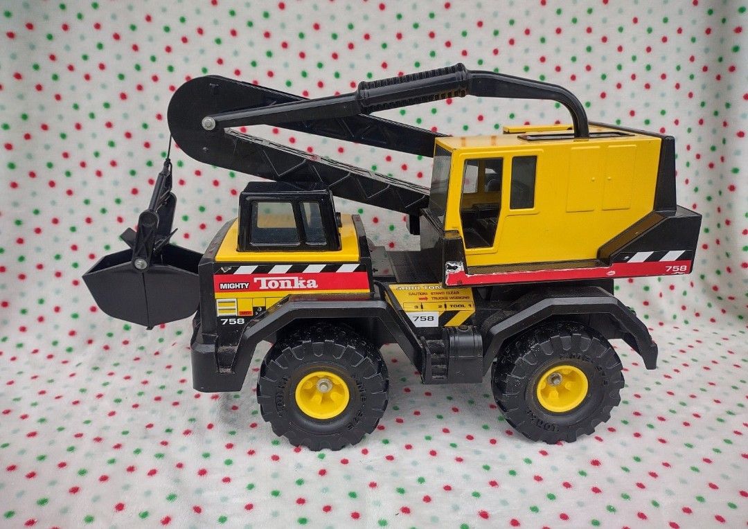 Vintage Mighty Tonka Truck Crane (contact info removed) Hasbro Maisto