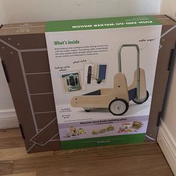 Push and Go Walker Wagon