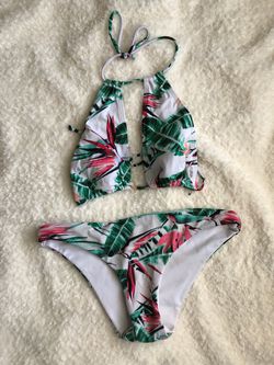 XS LA hearts bikini