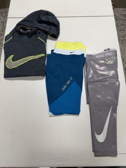 NIKE WOMENS LEGGINGS BUNDLE LOT OF THREE SIZE MEDIUM