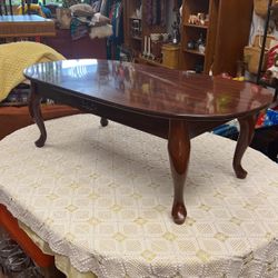 Vintage Oval Coffee Table