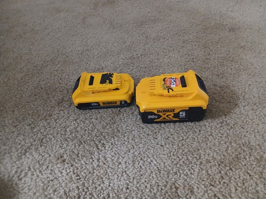Dewalt 5amp And 2 Amp