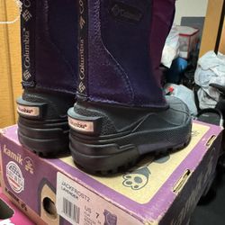 Size 7 Snow Boots Girls 