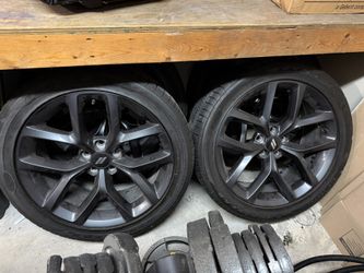 2019 Dodge Challenger Stock Tire And Rims Have Lost Of Life Left