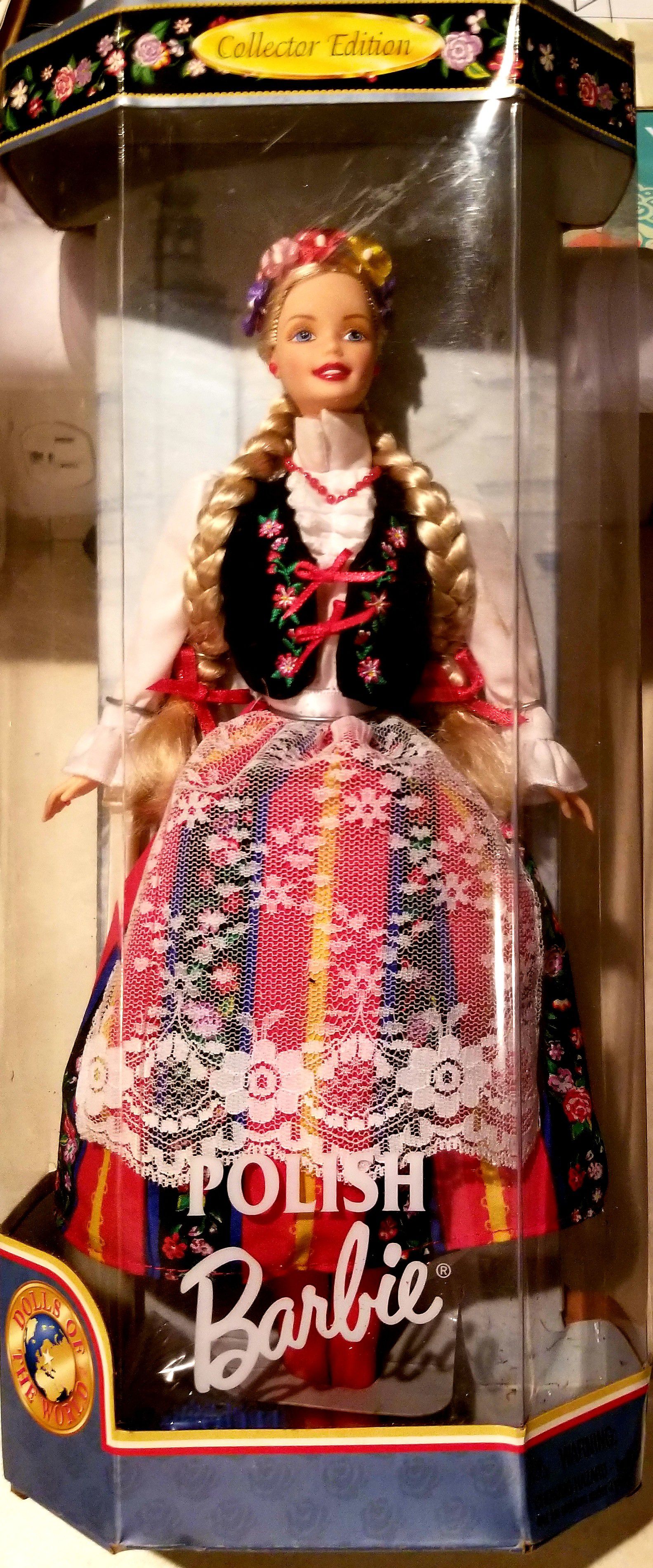 Polish Barbie, Dolls of the world Collectors dition polish Barbie #18560 Mattel