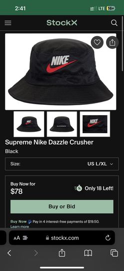 Supreme Nike Bucket Crusher