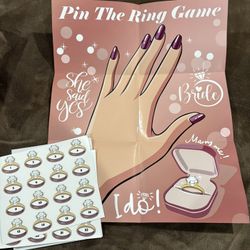 Bridal Shower/bachelorette Games & Balloon