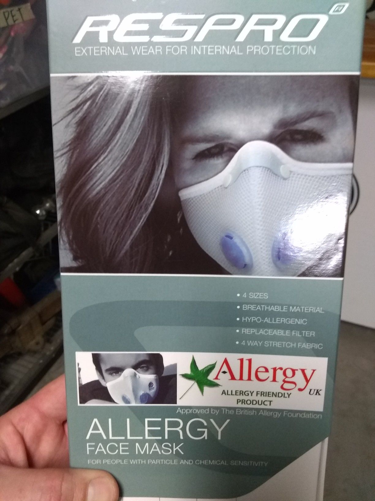 Allergy face mask