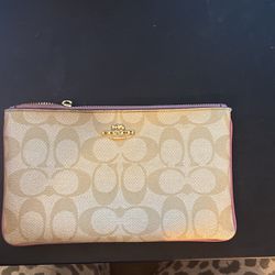 Gently Used Coach Wristlet 