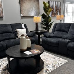 Brand New Ashley Draycoll Reclining Sofa & Loveseat Set