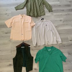 5 Men’s Dress Shirts And Fleece