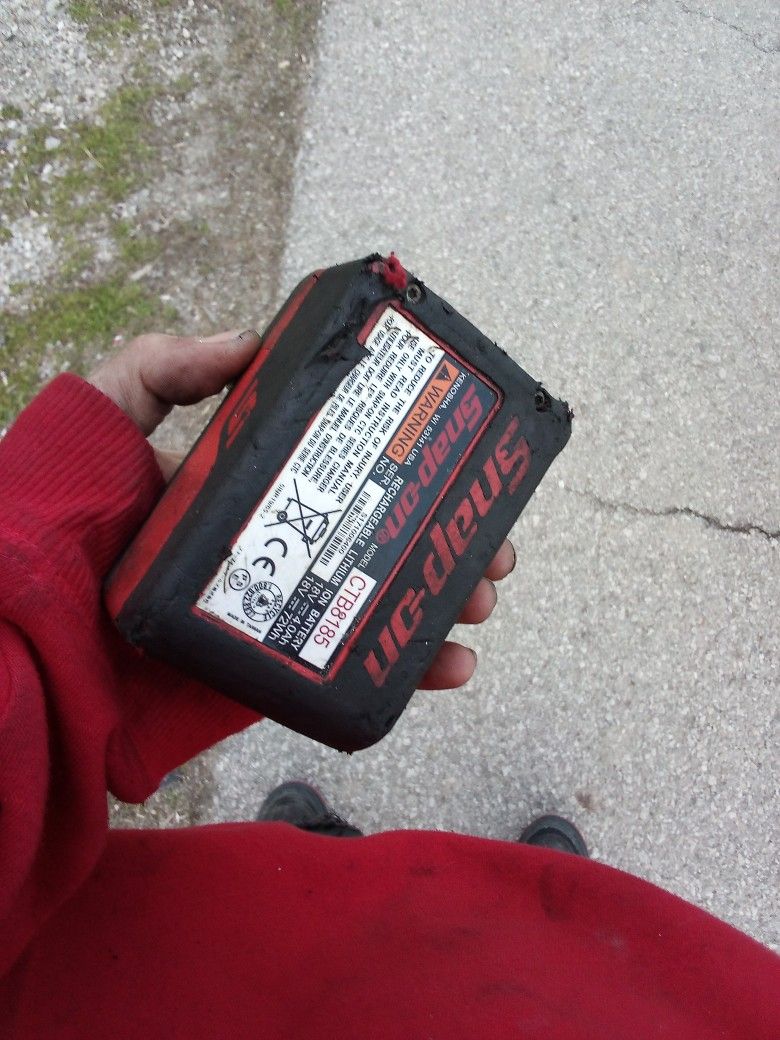 Snap On Battery 