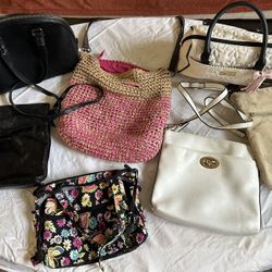 Variety Of 6 handbags