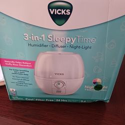 Humidifier, Diffuser, Night Light
