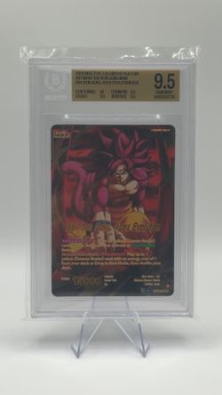 2026 MASTERS THREE GLORIOUS FIGHTER APEX EVOLUTION SLR SS4 SON GOKU MINI BGS 9.5