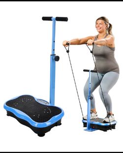 New Other Lifepro TrimLite Vibration Exercise Plate W/ Handle & Bluetooth